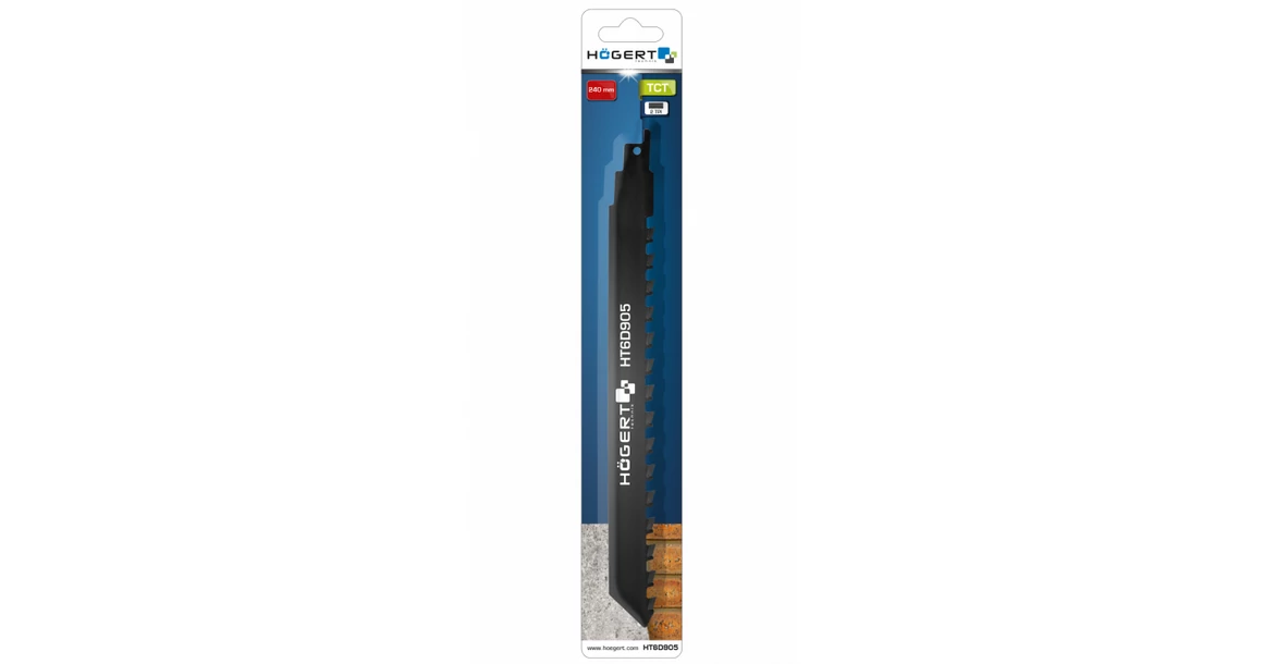 Kép 2/2 - Szerszám Högert Orr fűrészlap, 240/455mm, tégla/suporex, 2tpi