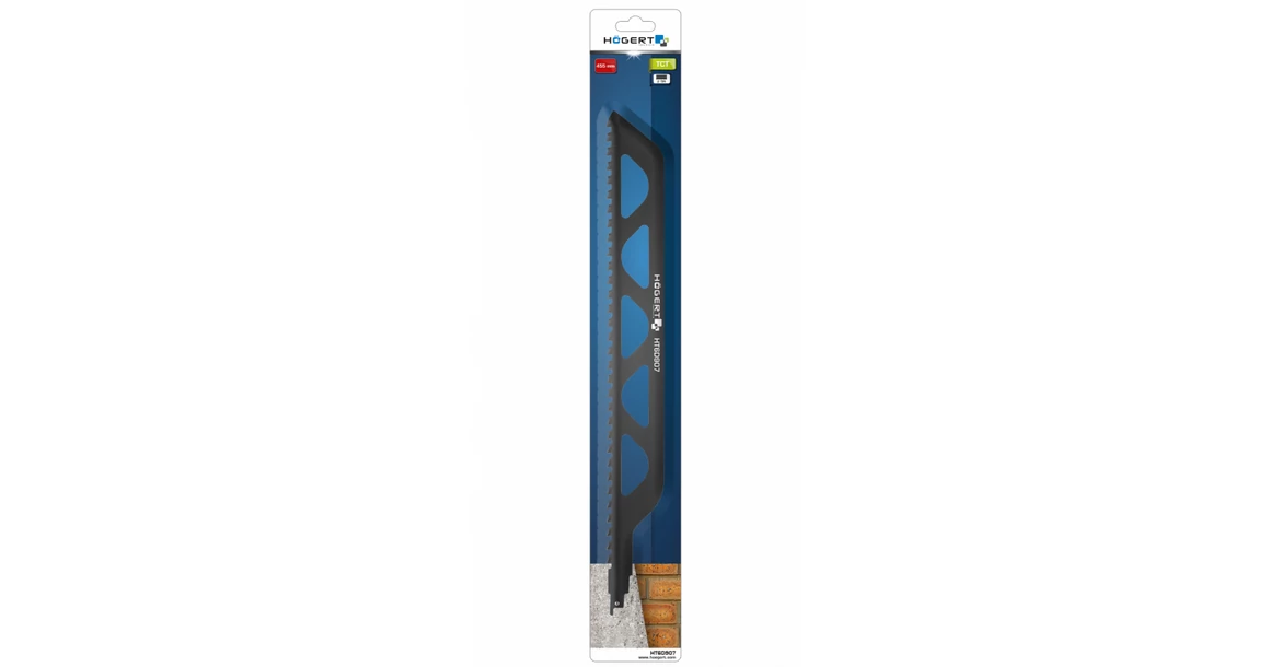 Kép 2/2 - Szerszám Högert Orr fűrészlap, 455mm, tégla/suporex, 2tpi