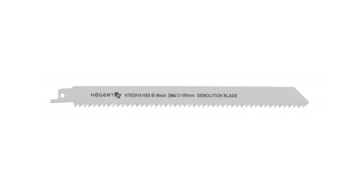 Kép 1/2 - Szerszám Högert Orr fűrészlap, 210/230mm, univerzális, BiMetal,  6 TPI