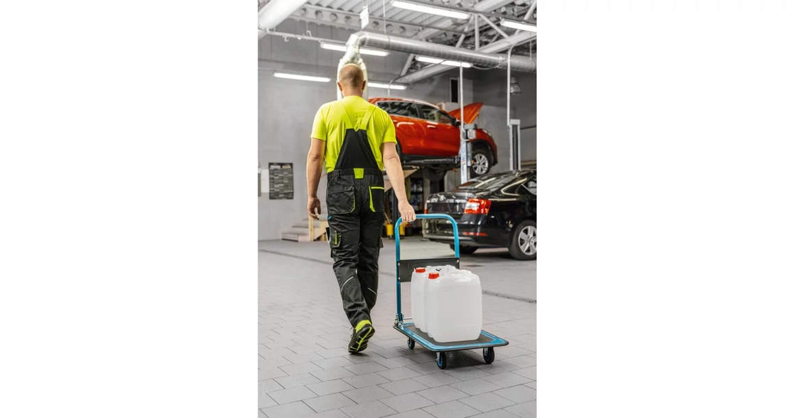 Kép 2/3 - Szerszám Högert Kézi kocsi, nagy teherbírású, max 150kg