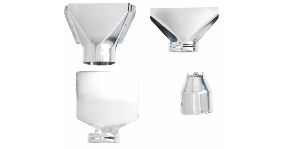 Kép 3/4 - Szerszám Högert Hőlégfúvó, 2000W, max 600°C, 4 terelő előtéttel