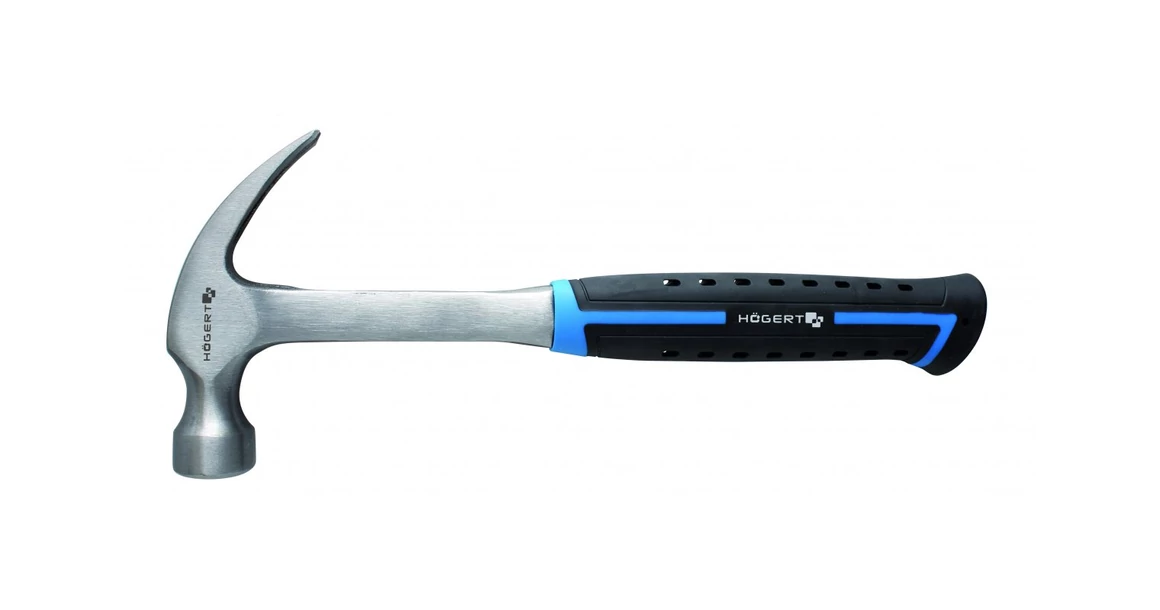 Kép 1/2 - Szerszám Högert Kalapács asztalos, üvegszálas műanyag nyéllel,  450g, Monolith