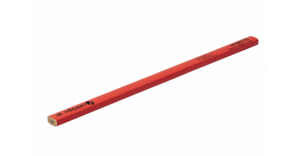 Kép 1/6 - Szerszám Högert Jelölő ceruza fához, 250mm, ácsceruza