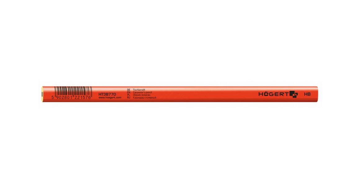 Kép 3/6 - Szerszám Högert Jelölő ceruza fához, 250mm, ácsceruza