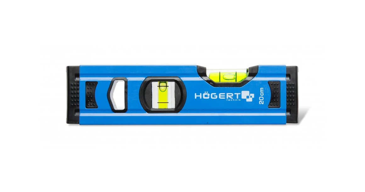 Kép 1/2 - Szerszám Högert Vízmérték, alumínium  200mm, kék