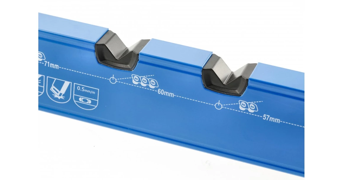 Kép 2/2 - Szerszám Högert Vízmérték, alumínium, 480mm