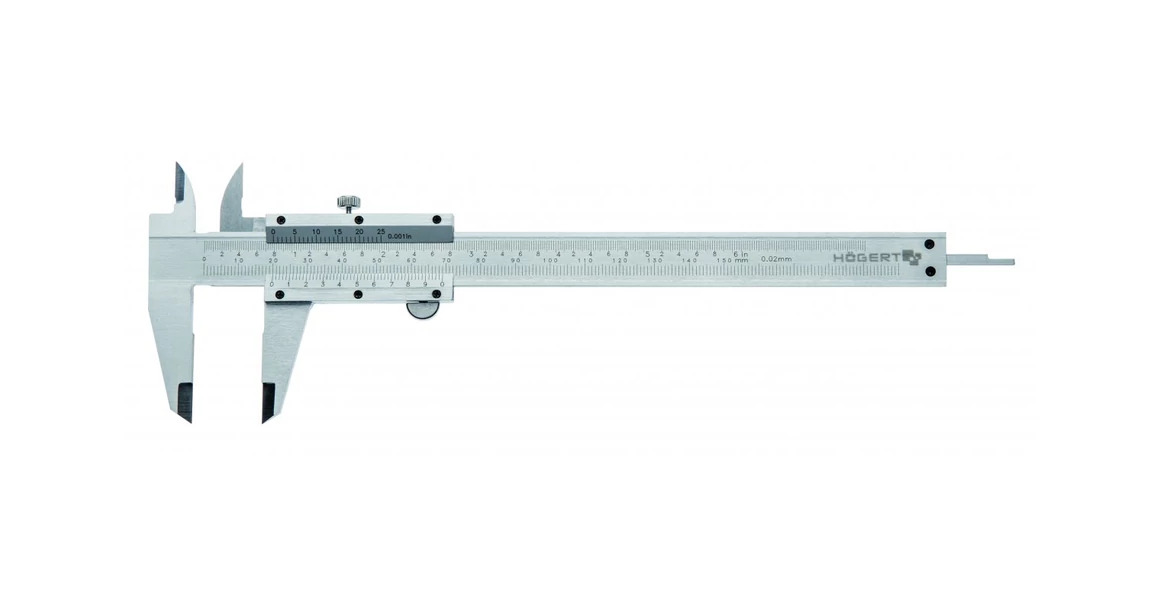 Kép 2/3 - Szerszám Högert Tolómérő, 150/230mm, acél