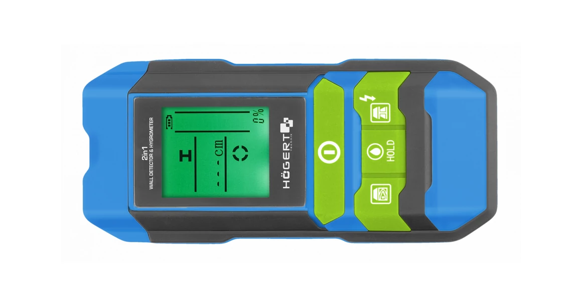 Kép 1/4 - Szerszám Högert Detektor vezetékekhez, higrométerrel