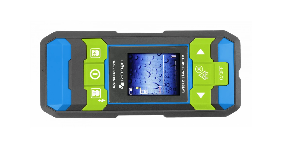 Kép 2/6 - Szerszám Högert Detektor vezetékekhez, távolságmérővel