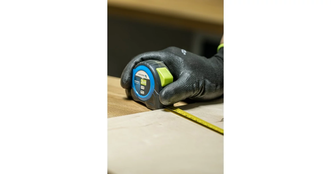 Kép 3/4 - Szerszám Högert Mérőszalag, 3m x 16mm, nejlon, kétoldalú