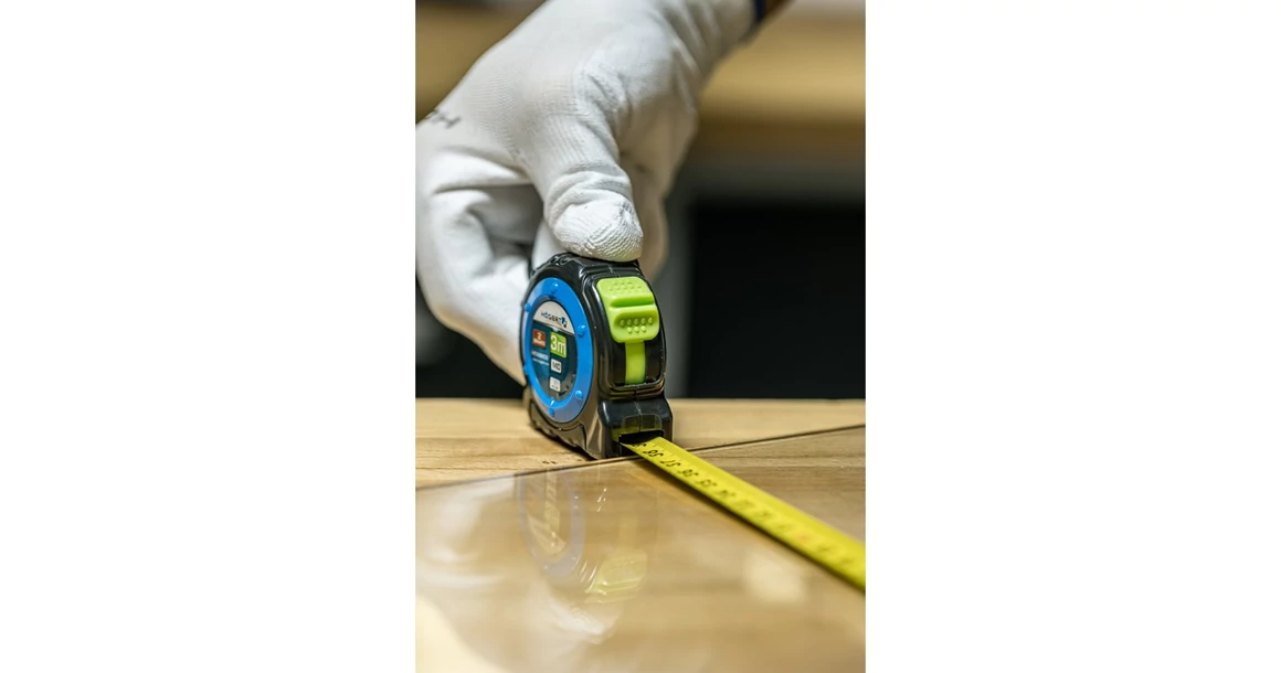 Kép 2/3 - Szerszám Högert Mérőszalag, 3m x 16mm, fém