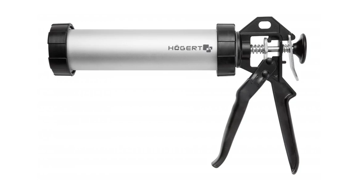 Kép 1/2 - Szerszám Högert Kinyomó pisztoly, tömlős szilikonhoz, fém