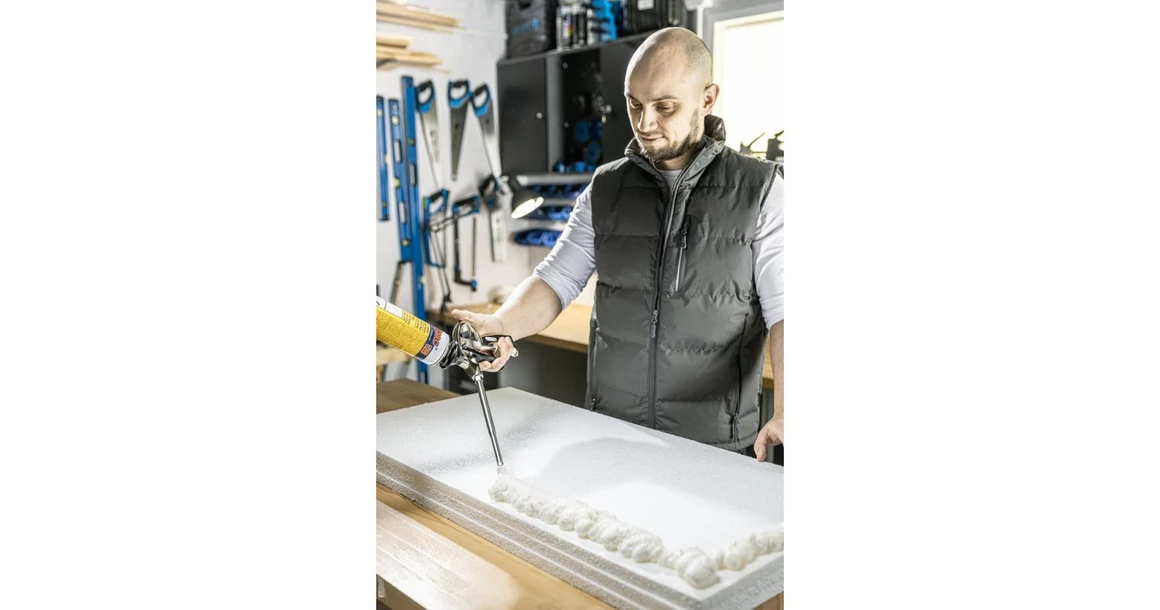 Kép 3/4 - Szerszám Högert Purhab pisztoly, 340mm