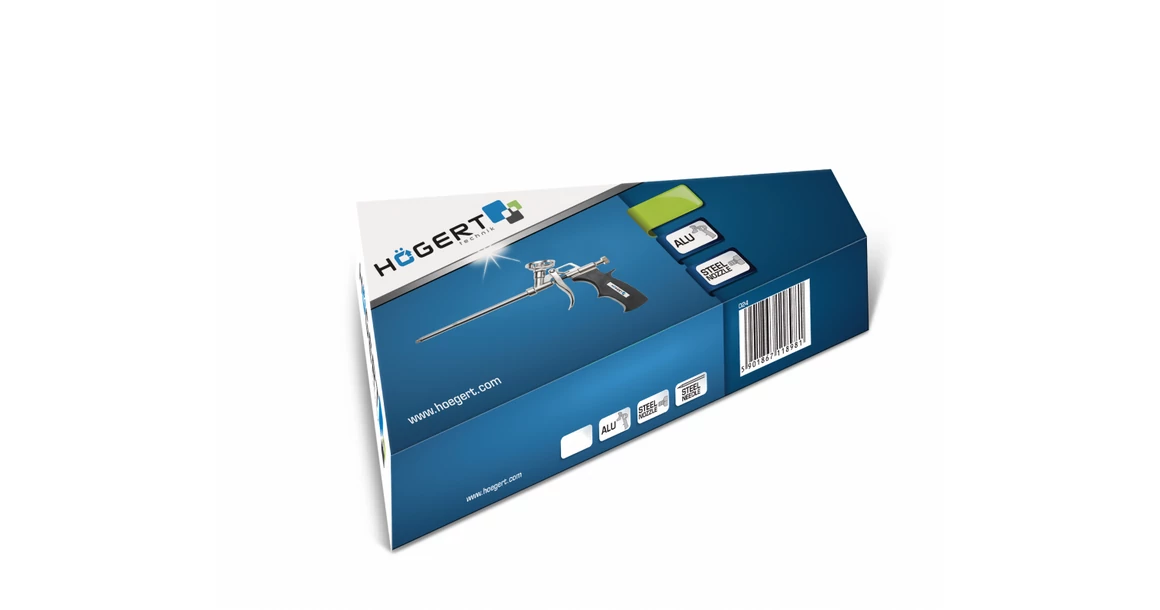 Kép 2/2 - Szerszám Högert Purhab pisztoly, 320mm