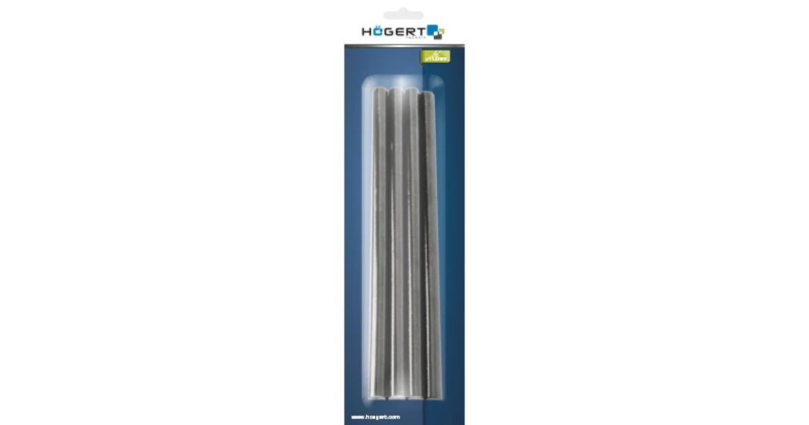 Kép 2/2 - Szerszám Högert Ragasztó pisztolyhoz töltet, 11*250mm, 12db / 0,54kg /, fekete