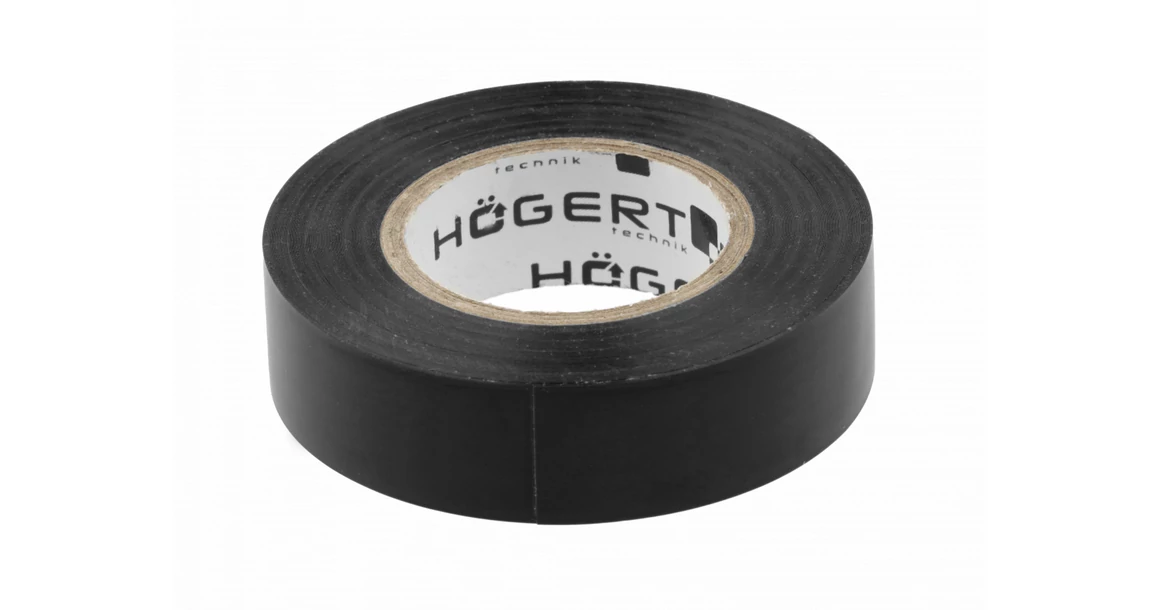 Kép 1/2 - Szerszám Högert Szigetelő szalag, 0.13mm x 19mm x 20m, fekete