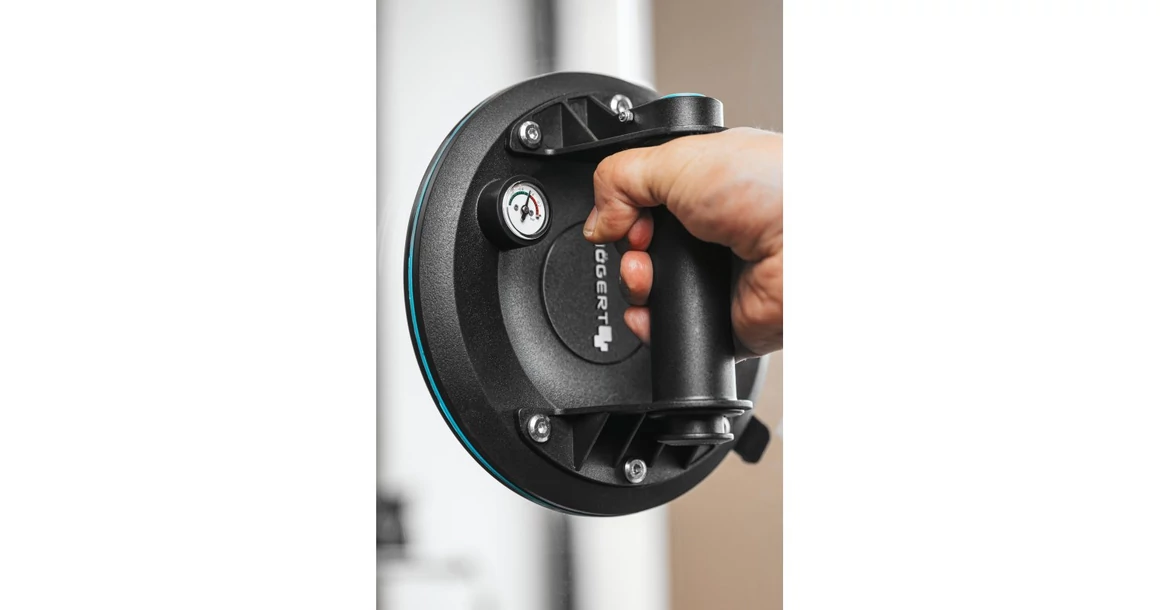 Kép 3/3 - Szerszám Högert tapadókorong, pumpás, 200mm 190kg teherbírás