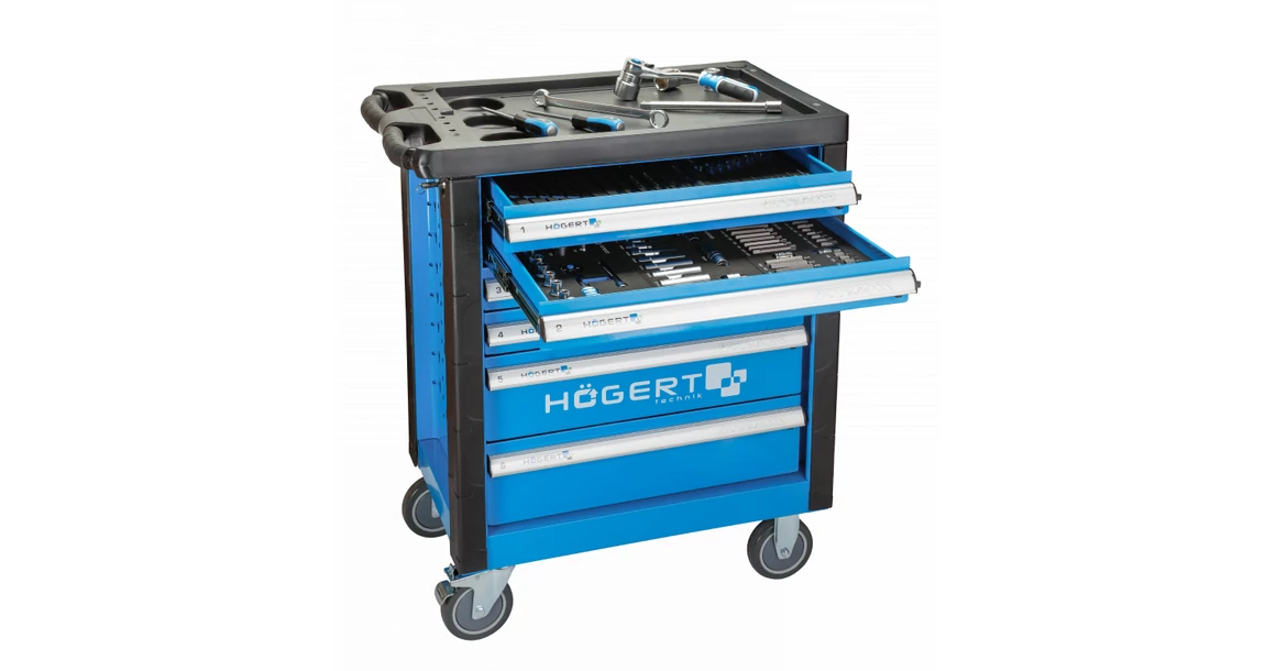 Kép 11/11 - Szerszám Högert Szerszámszekrény fali panellel