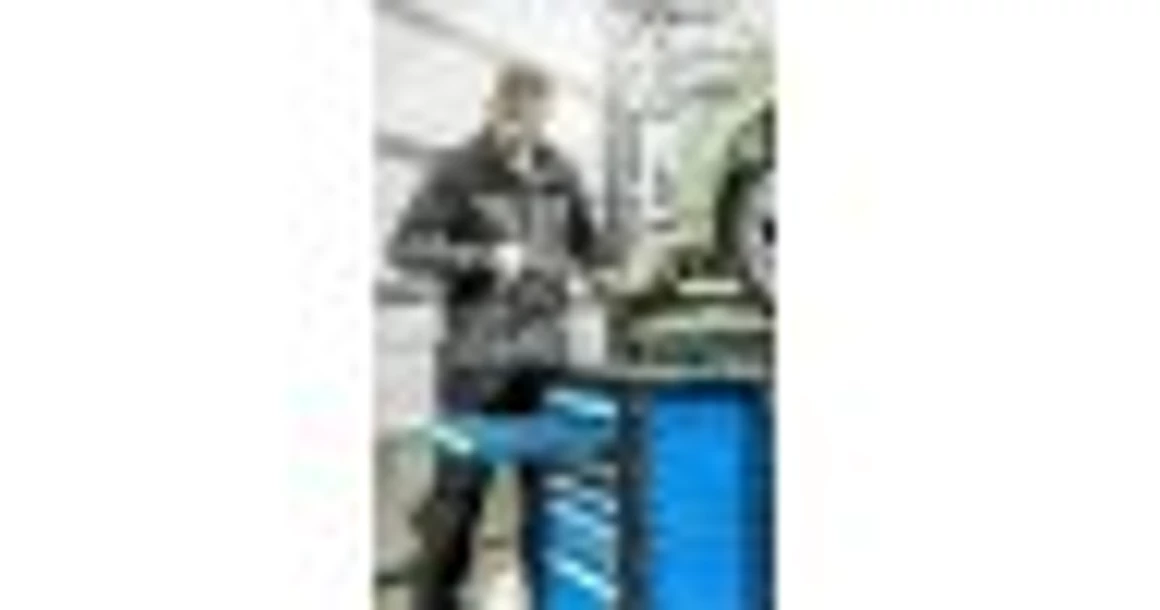 Kép 7/7 - Szerszám Högert Tároló, műhelyszekrény 6 fiókkal, 760*460*910mm, 214 db szerszámmal