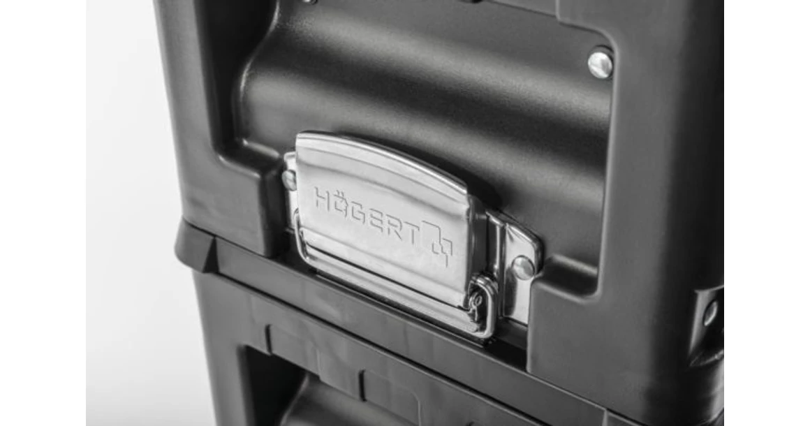 Kép 9/10 - Szerszám Högert Tároló, szerszámkocsi, 3 fakkos, max 45kg terhelhetőség, 520*320*720mm