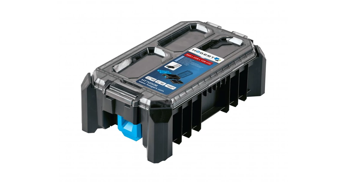 Kép 1/4 - Szerszám Högert Tároló Modular Toolbox rendszerező keskeny, magas, 506