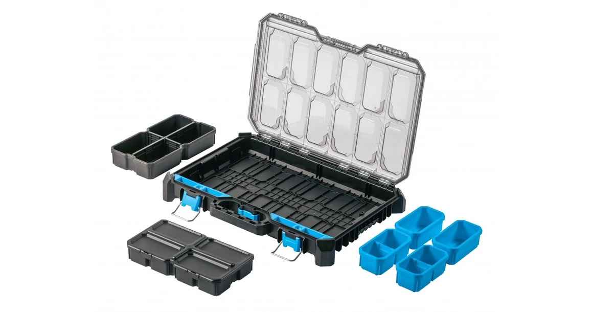 Kép 4/5 - Szerszám Högert Tároló Modular Toolbox rendszerező széles, alacsony, 507