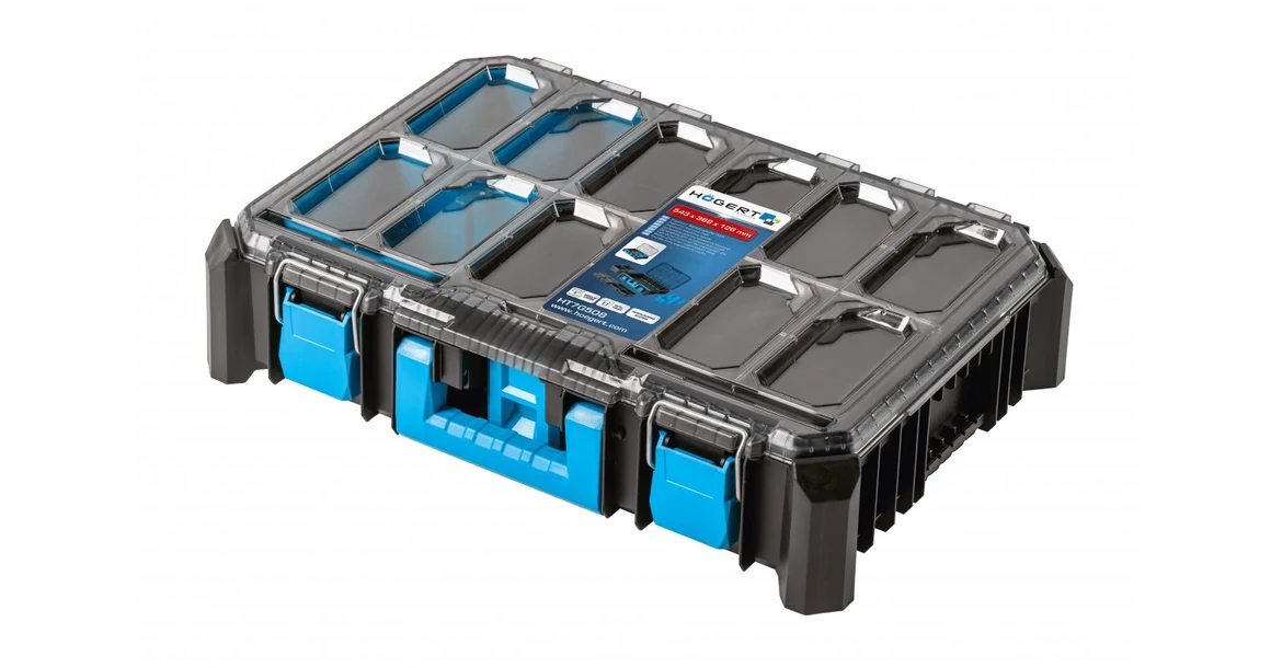 Kép 1/5 - Szerszám Högert Tároló Modular Toolbox rendszerező széles, magas, 508