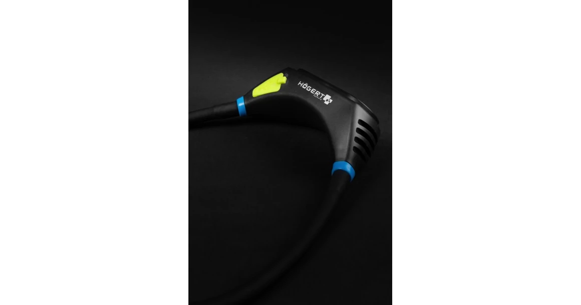 Kép 4/5 - Szerszám Högert Lámpa, ALU+ABS, zseblámpa, akku Li-Ion 3,7V 2000mAh, nyakban hordható