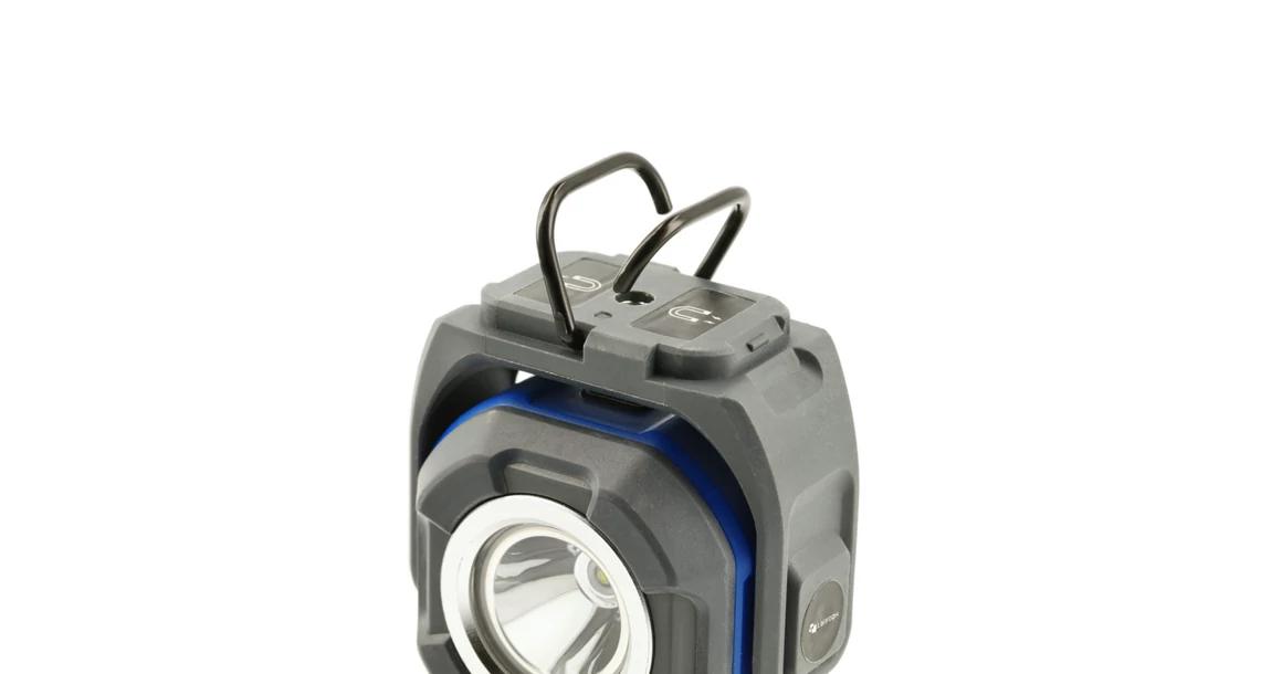 Kép 4/4 - Szerszám Högert Lámpa, COB SMD, munkalámpa, 550lm, IPX4-IK07, akku Li-Ion 3,7V 2000mAh, kétoldalú