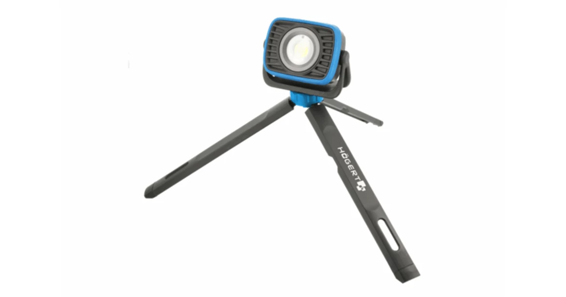 Kép 3/3 - Szerszám Högert Lámpa, 170mm,  tripod állvány, 1/4", ALU + TPE