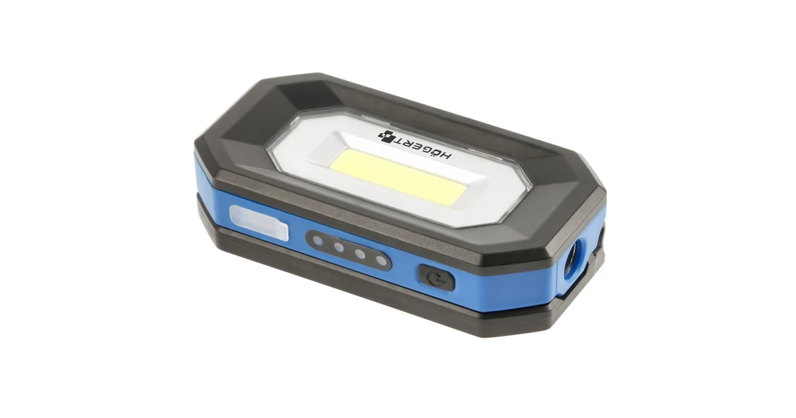 Kép 2/4 - Szerszám Högert Lámpa, LED, munkalámpa, 500lm, IPX4-IK07, akku Li-Ion 3,7V 2000mAh,