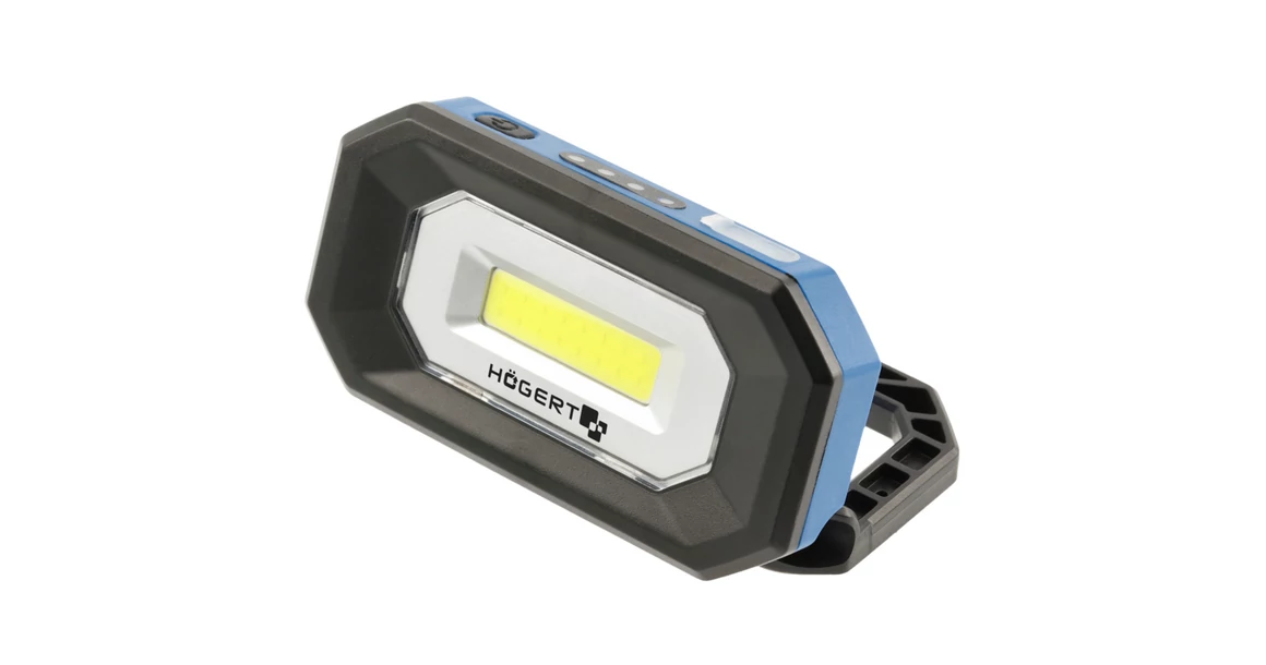 Kép 3/4 - Szerszám Högert Lámpa, LED, munkalámpa, 500lm, IPX4-IK07, akku Li-Ion 3,7V 2000mAh,