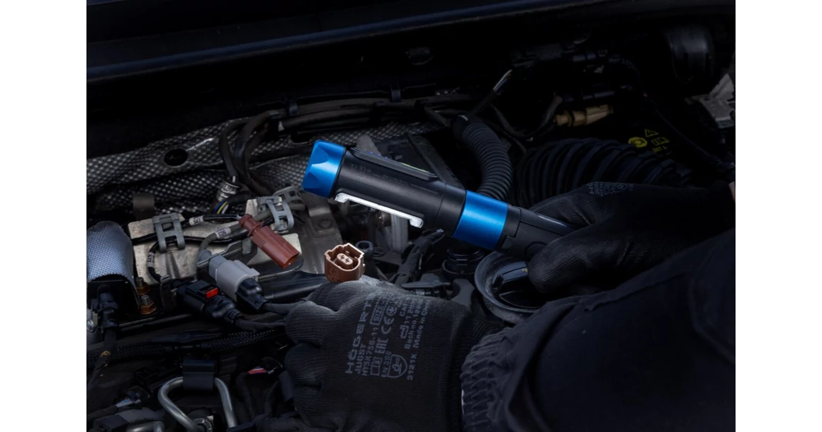 Kép 4/4 - Szerszám Högert Lámpa, LED SMD, munkalámpa, 500lm, IPX3, akku Li-Ion 3,7V 2000mAh