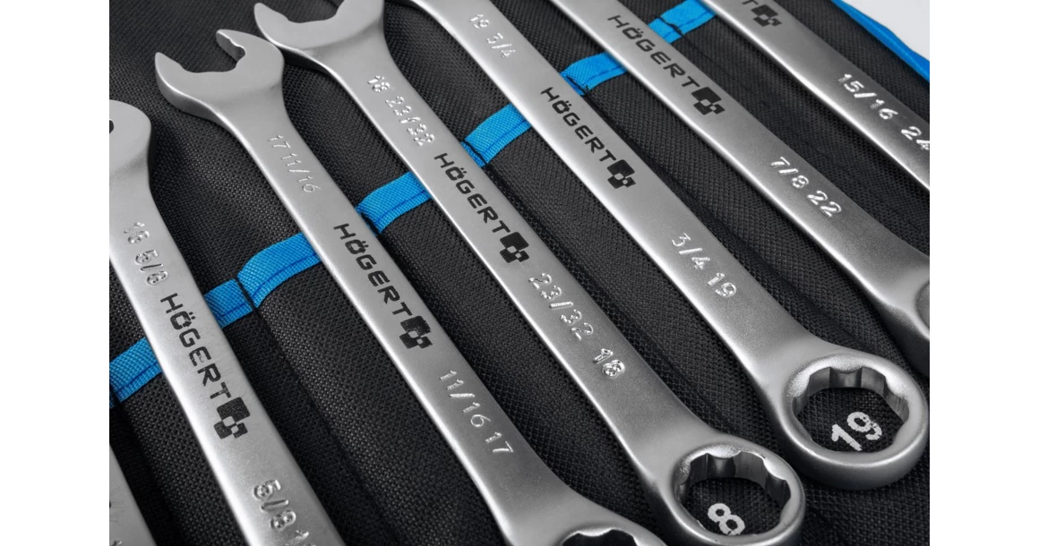 Kép 3/4 - Szerszám Högert villáskulcs szett,  14db -os