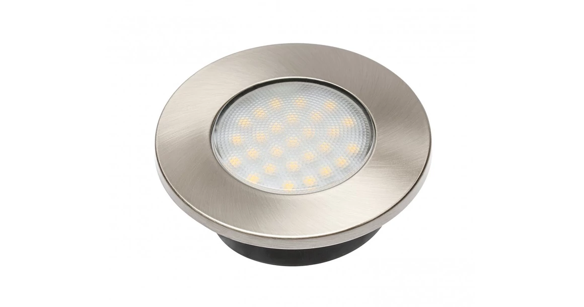 Kép 1/3 - LED Lámpatest, BARRI 3-as szett, meleg fehér, 69mm, 12V, 80lm, 45W, kábellel, alu elox