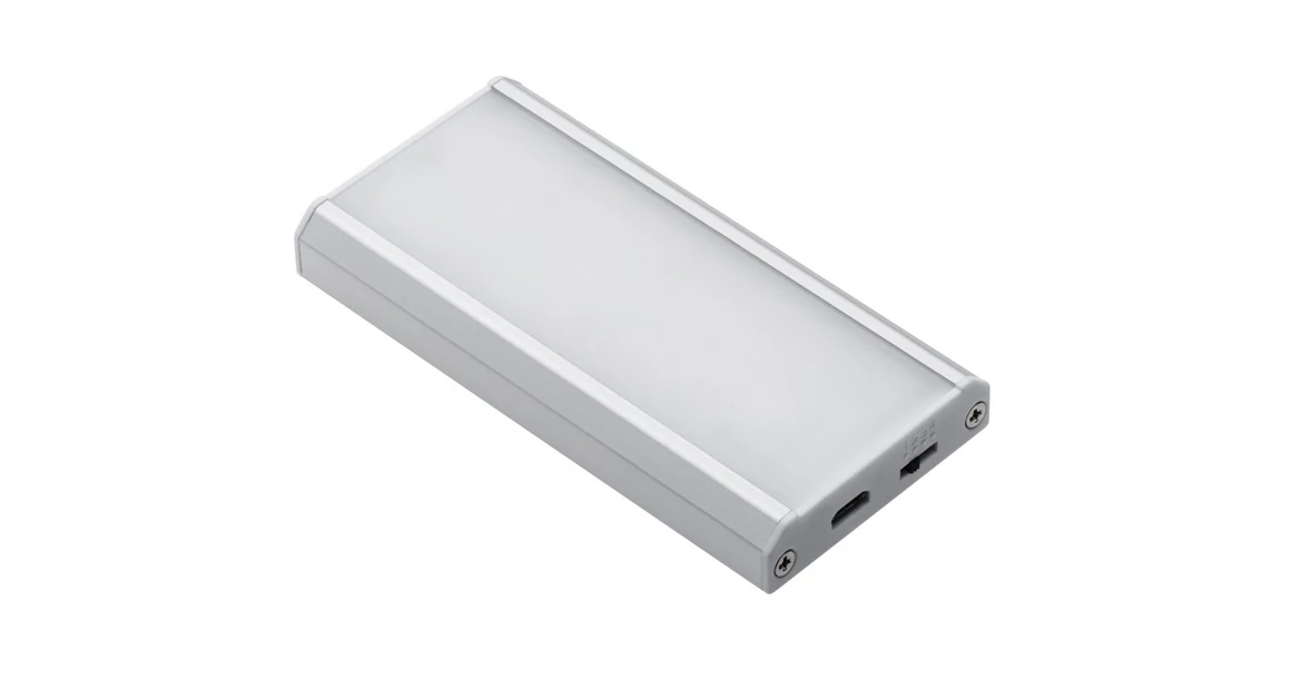 Kép 1/3 - LED Lámpatest, COMA, semleges fehér, 100*49mm, tölthető, 50lm, 1W, érintés mentes kapcsolóval