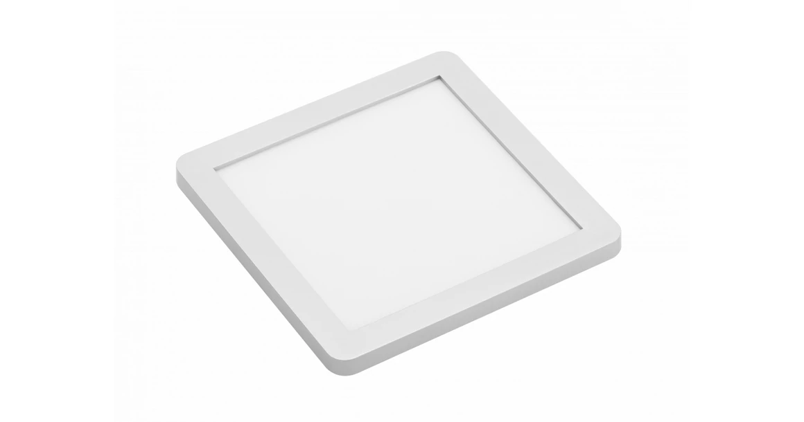 Kép 1/2 - LED Lámpatest, VEGAS, semleges fehér, 100*100mm, felületre szerelhető, 12V, 140lm, 3W, kábellel, csatlakozóval