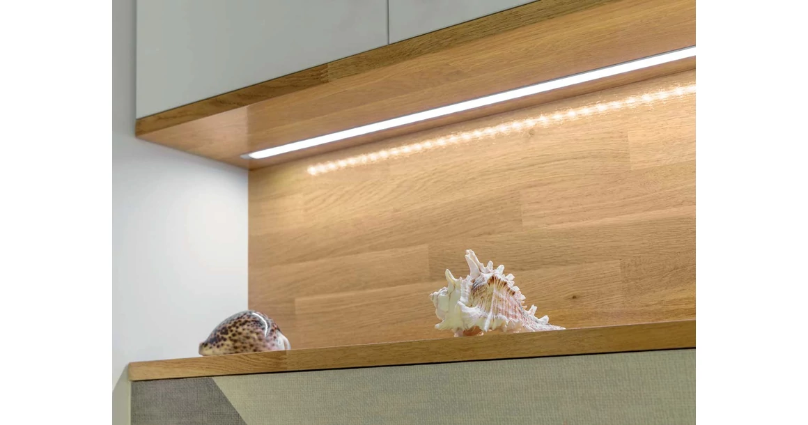 Kép 5/5 - LED profil, bemarható, GLAX, 3fm, alu eloxált