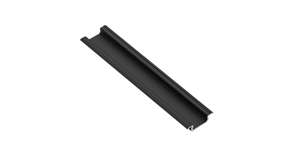 Kép 1/5 - LED profil, bemarható, GLAX, 2fm, matt fekete