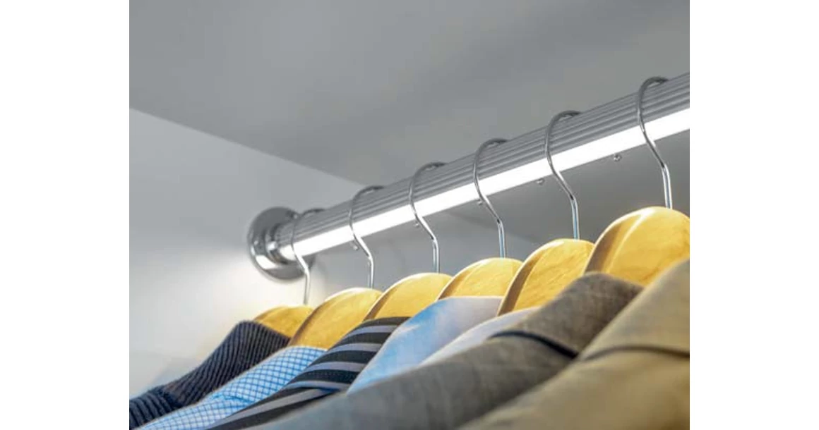 Kép 7/9 - LED Profil végzáró, GLAXDR, mándlirúdhoz, 10 db/csomag, szürke