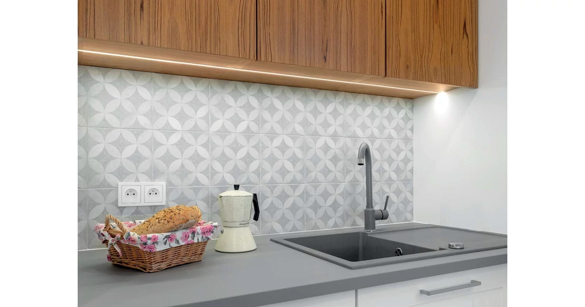 Kép 4/4 - LED profil végzáró, GLAXMIC, microhoz, 10 db/csomag, szürke