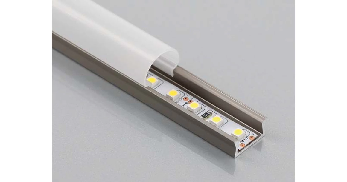 Kép 7/7 - LED profil, csavarozható, GLAXMNK, 2fm, alu elox