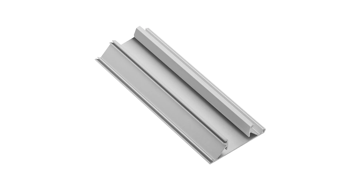 Kép 1/6 - LED profil, élre rögzíthető, GLAXNBDW, 16mm laphoz, 3fm, alu elox