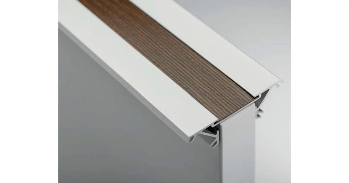 Kép 5/6 - LED profil, élre rögzíthető, GLAXNBDW, 16mm laphoz, 3fm, alu elox