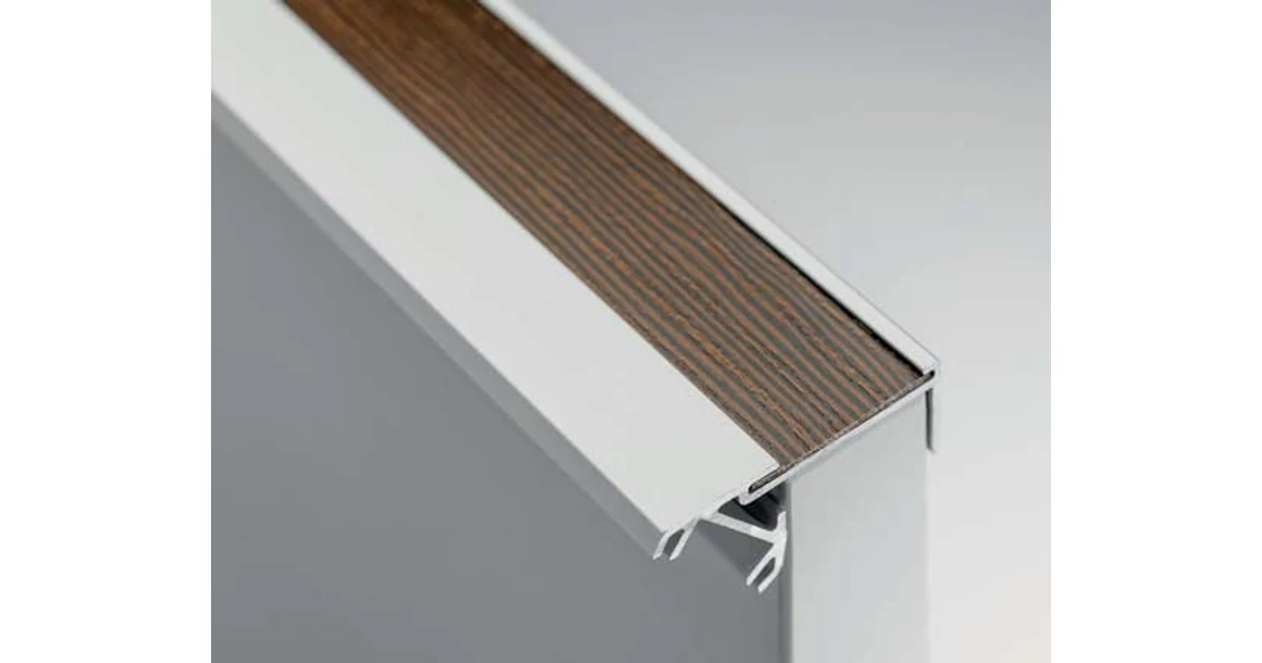 Kép 5/6 - LED profil, élre rögzíthető, GLAXNBJW, 16mm laphoz, 3fm, alu elox
