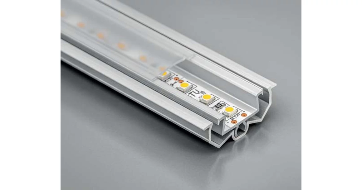 Kép 5/6 - LED profil, bemarható, GLAXREG2, 2fm, alu elox