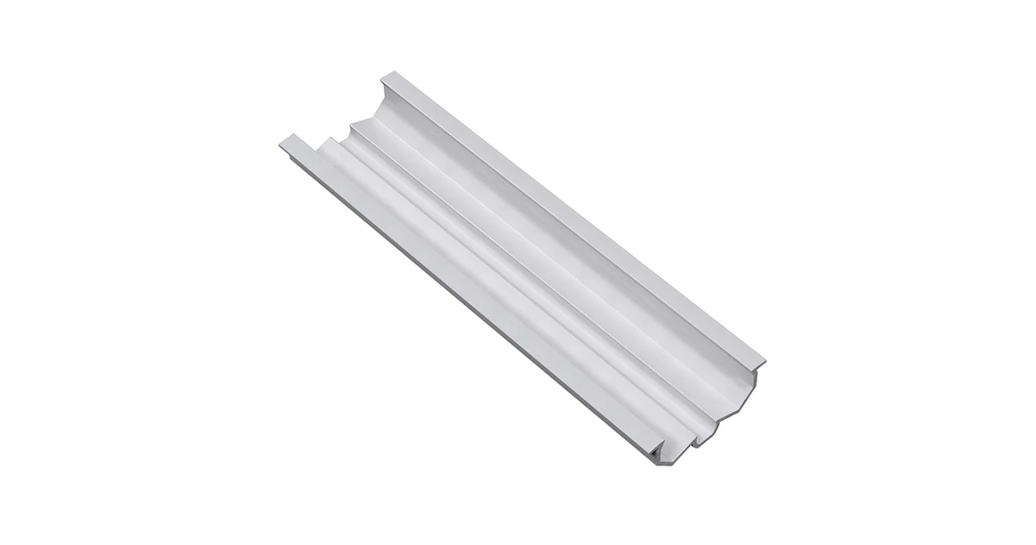 Kép 1/6 - LED profil, bemarható, GLAXREG2, 2fm, alu elox