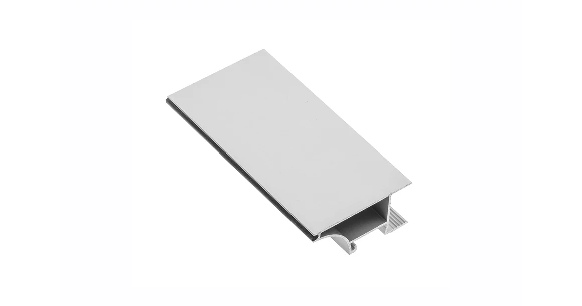 Kép 1/6 - LED profil, élre rögzíthető, GLAXWN, 2m, 18mm laphoz, alu elox