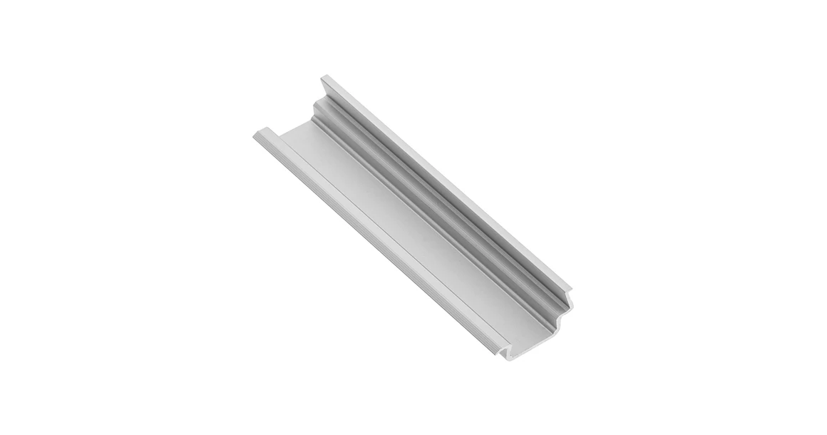 Kép 1/6 - LED profil, bemarható, GLAXPKT döntött profil, 2fm, alu elox