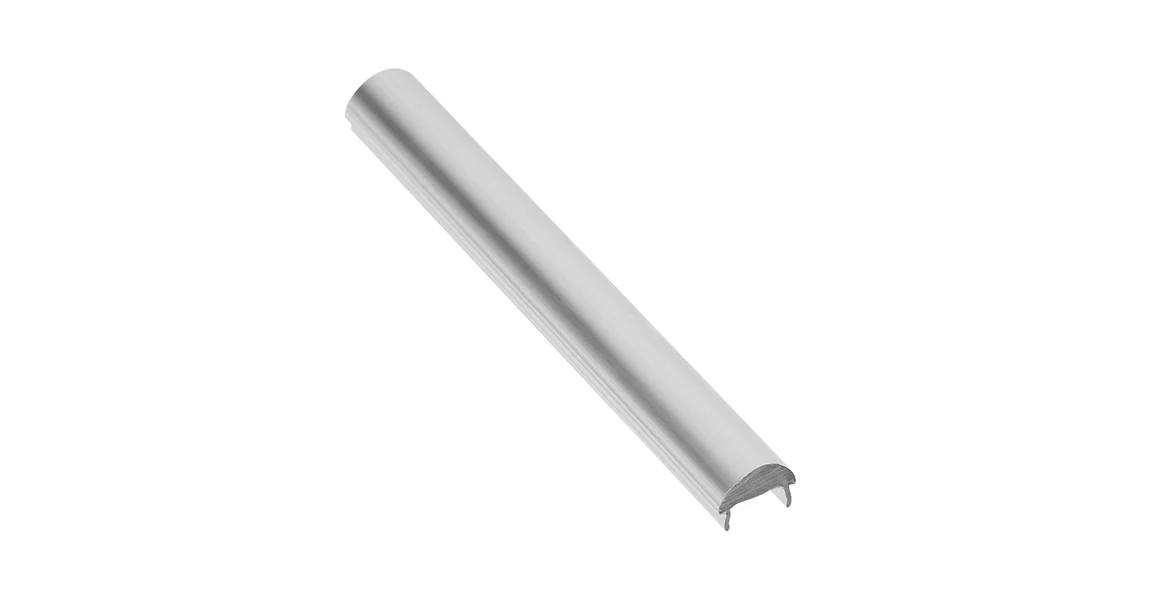 Kép 1/3 - LED Profil takaró, átlátszó, 2fm, félgömb alakú